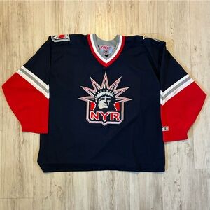 Vintage CCM New York Ranger Jersey